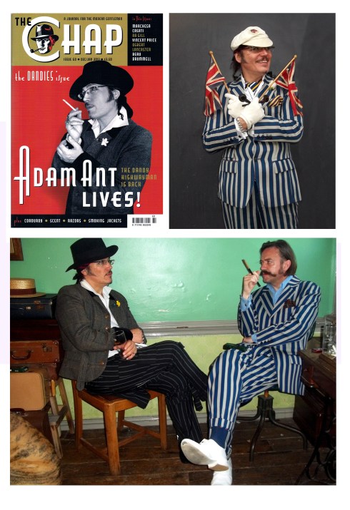 Atters Interviews/photographs Adam Ant: The Chap Cover Edition 